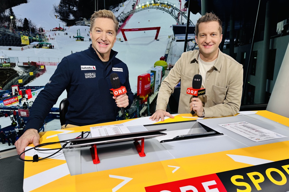 Hans Knauß und Oliver Polzer © ORF Sport