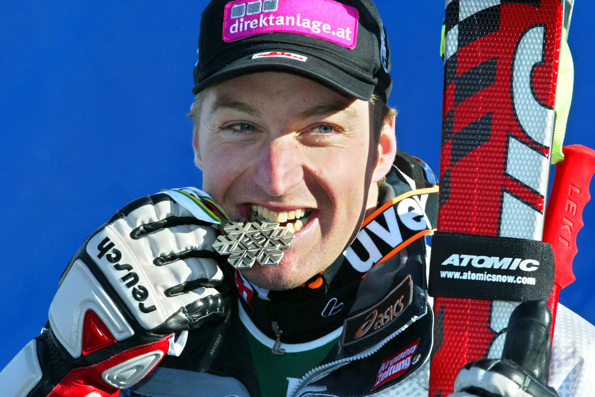 Hans Knauß Silbermedaille WM St. Moritz 2003