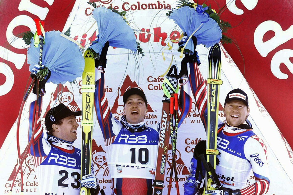 Kitzbühel 1999 mit Peter Rzehak und Werner Franz © GEPA pictures / Guenter Floeck